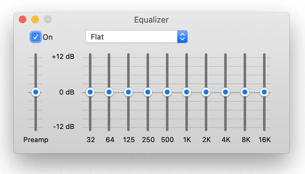 best equalizer settings - flat