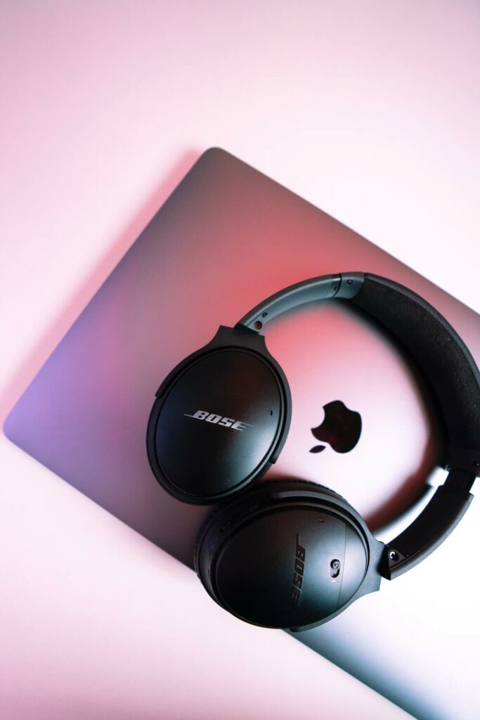 cara menghubungkan headphone bose ke mac - selesai
