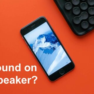 only one speaker works on iphone 7