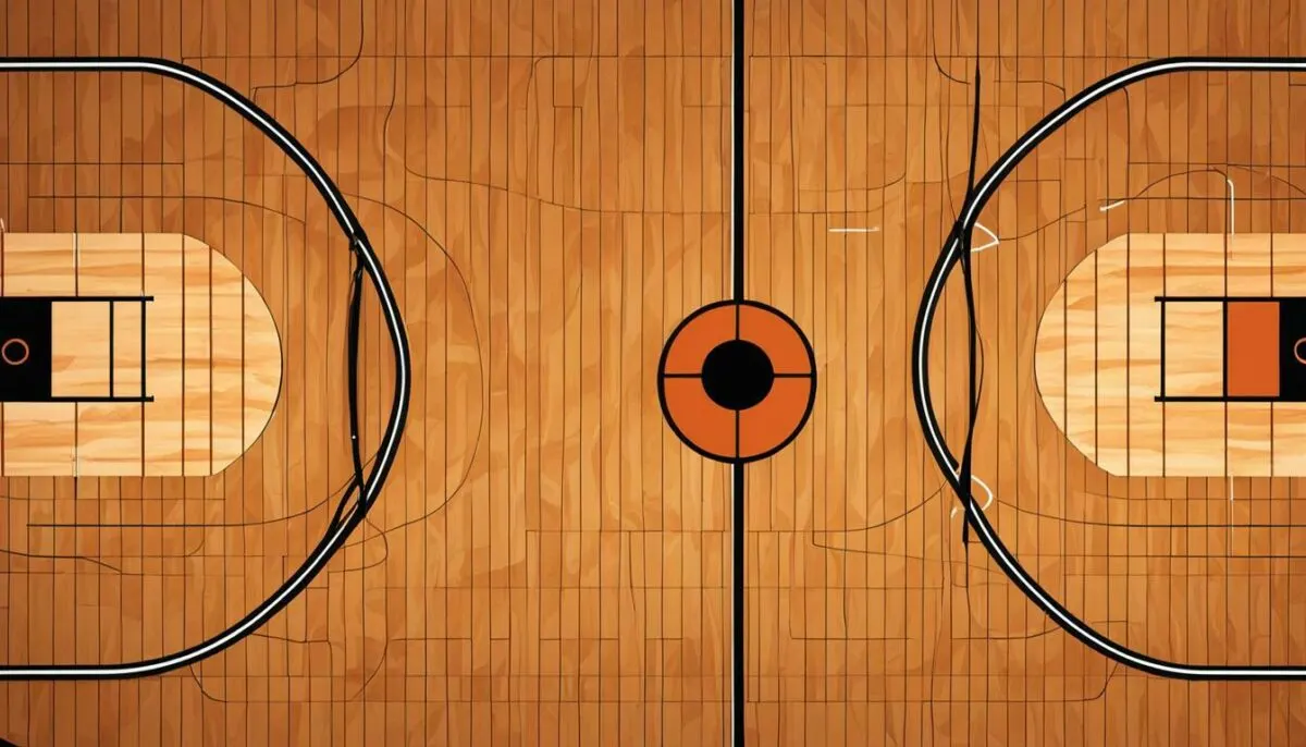 Basketball court wallpaper