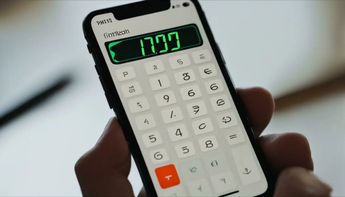 Retrieving calculator history on iPhone