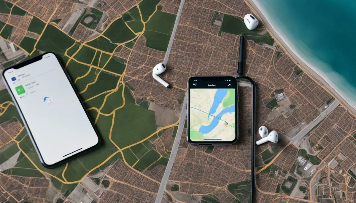 locate airpods with find my iphone