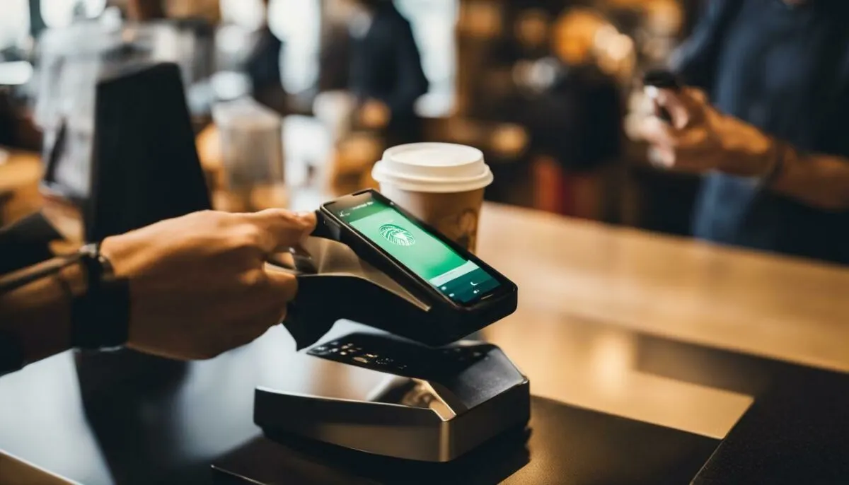 mobile payment for Starbucks