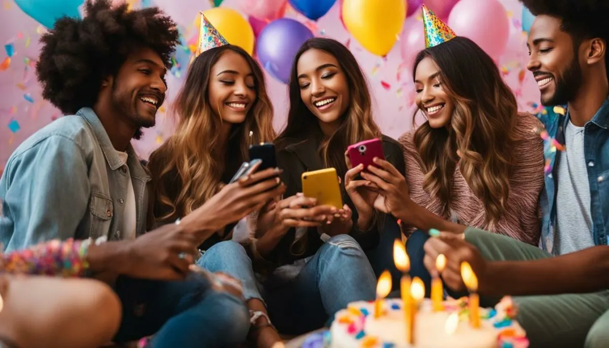 using snapchat to stay connected on special occasions