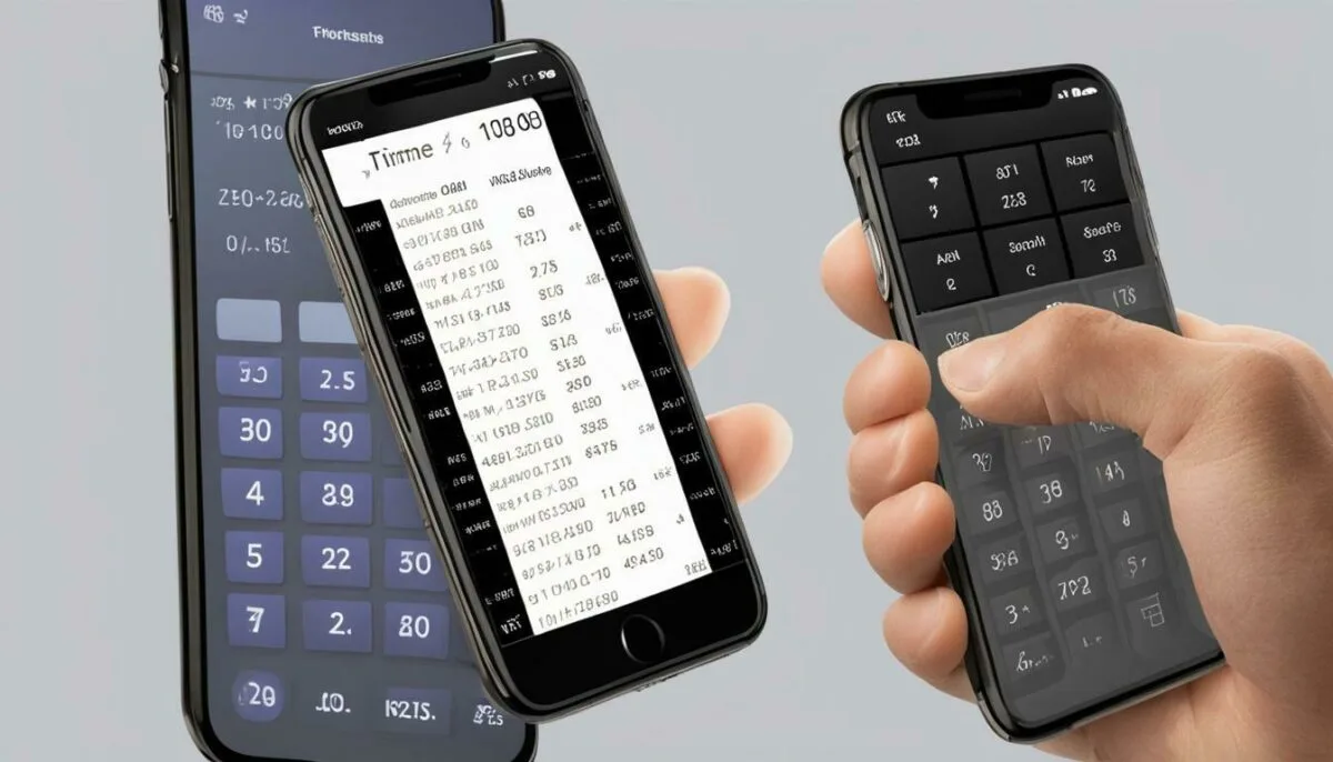 viewing calculator history on iphone
