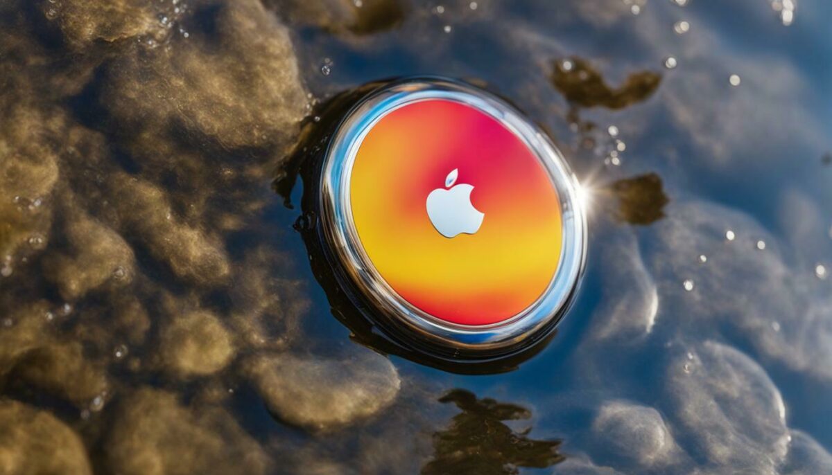 waterproof features of Apple AirTags