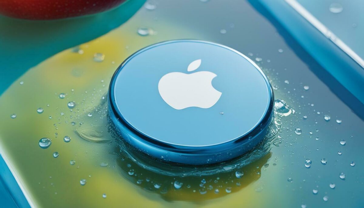 waterproof rating of apple airtags
