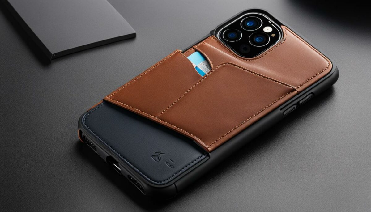 Functional wallet case for iPhone 14 Pro Max