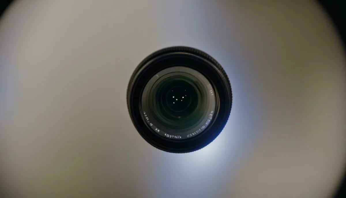 White dots on Ring camera