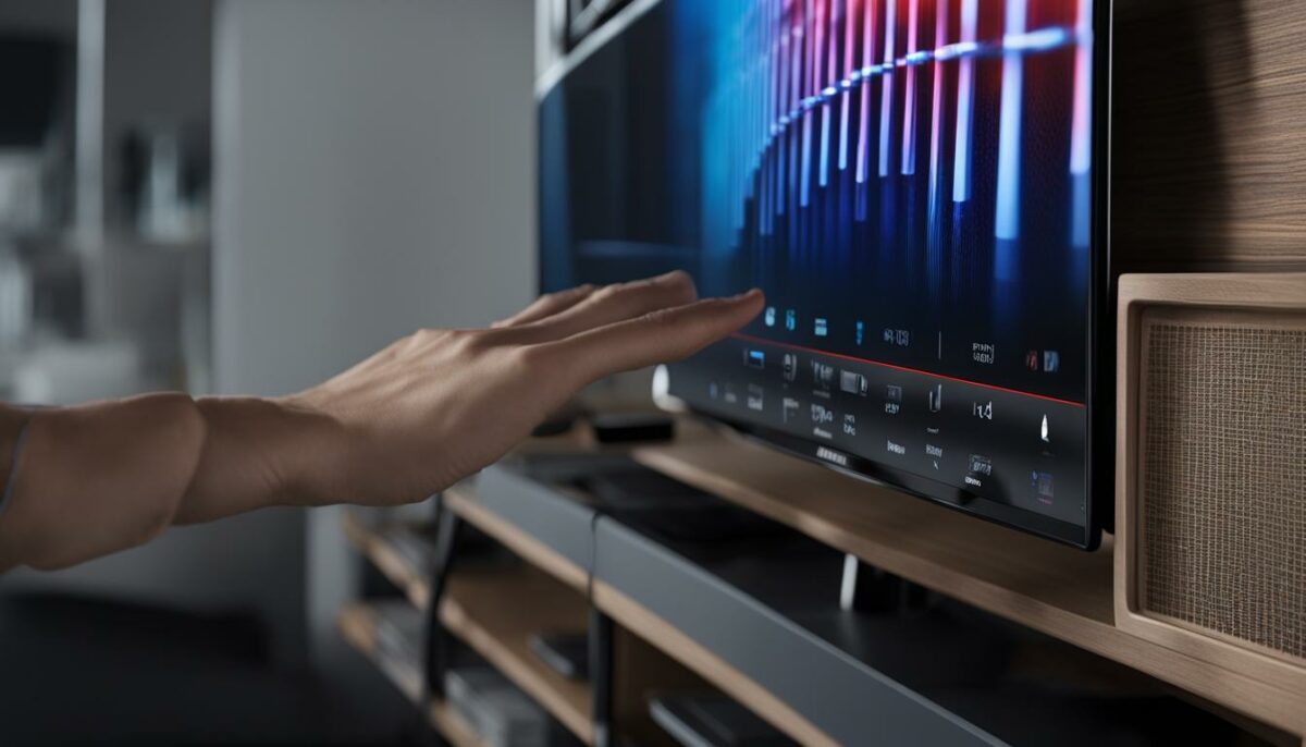 customizing sound modes on Samsung TV