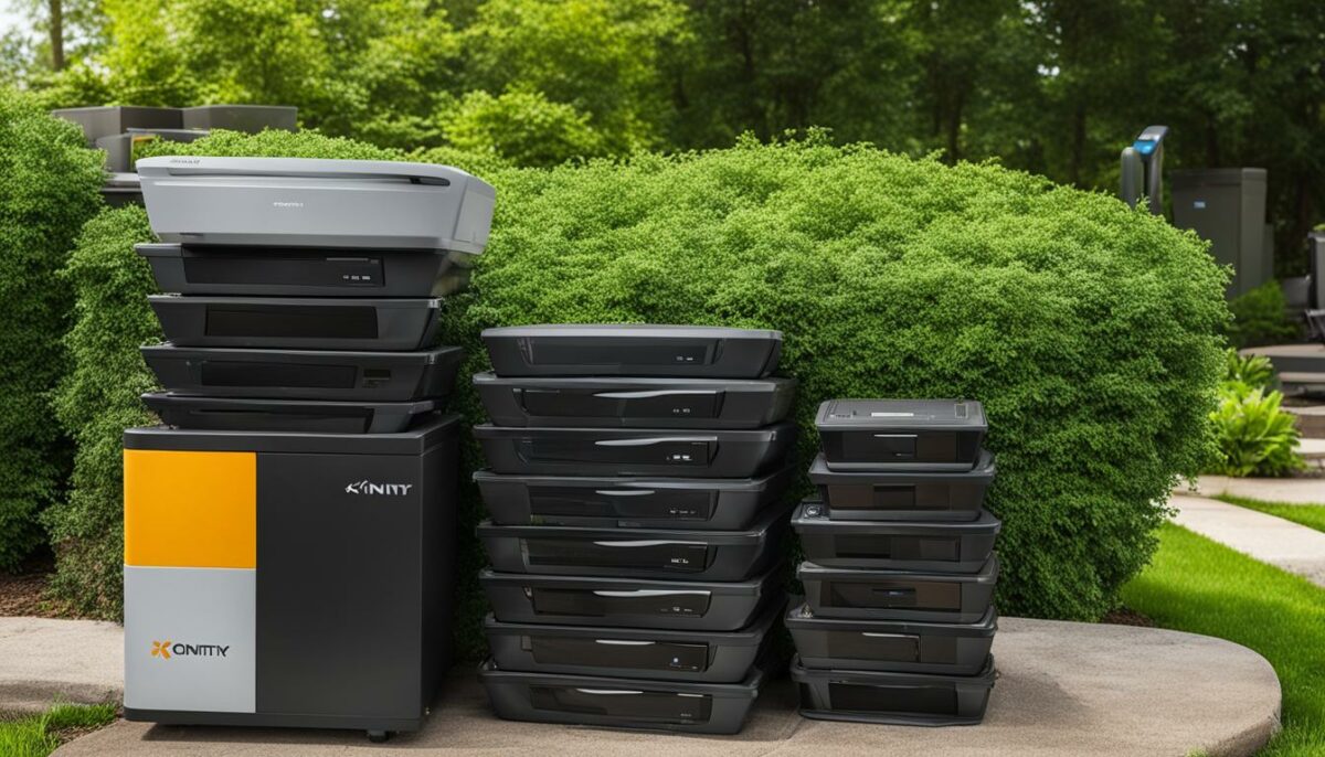 recycling Xfinity equipment