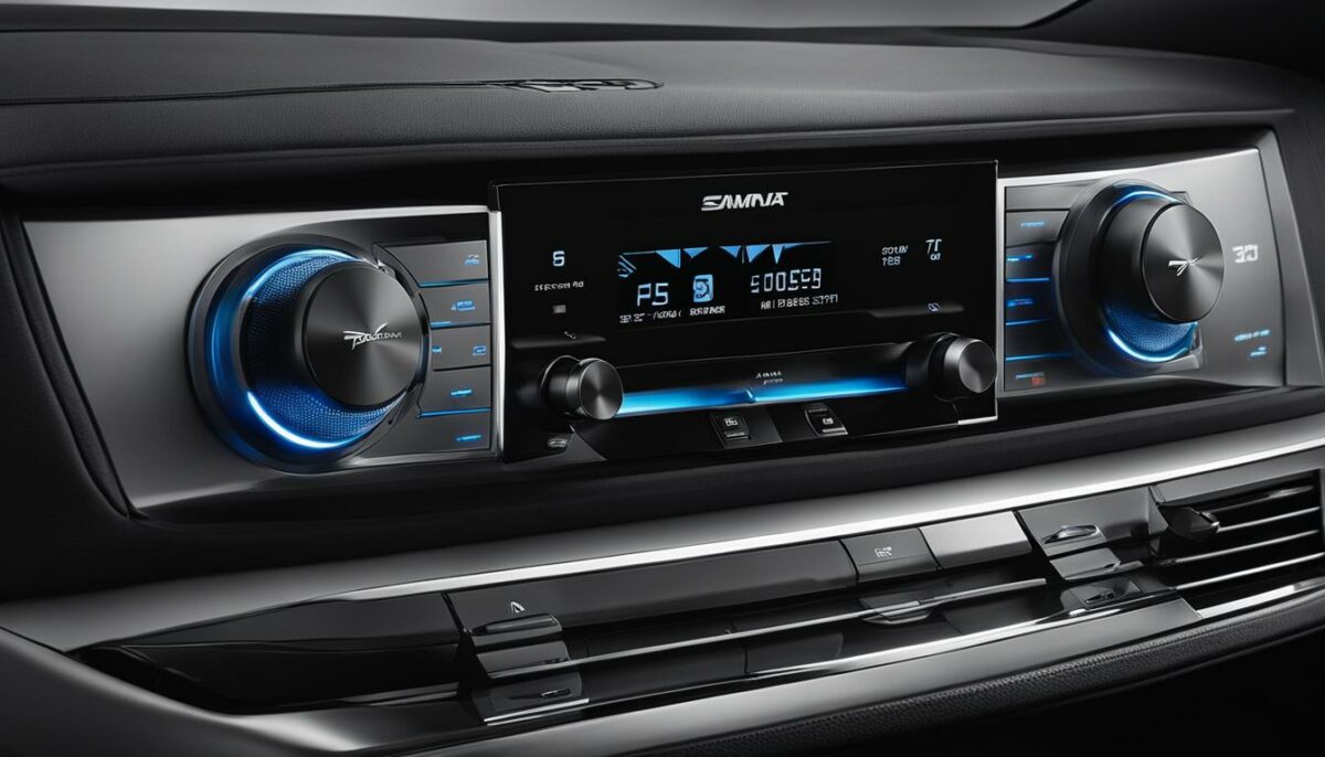 Built-in amplifiers for car audio