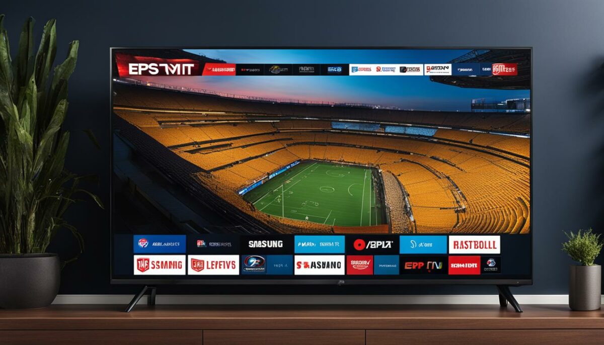 ESPN App on Samsung Smart TV