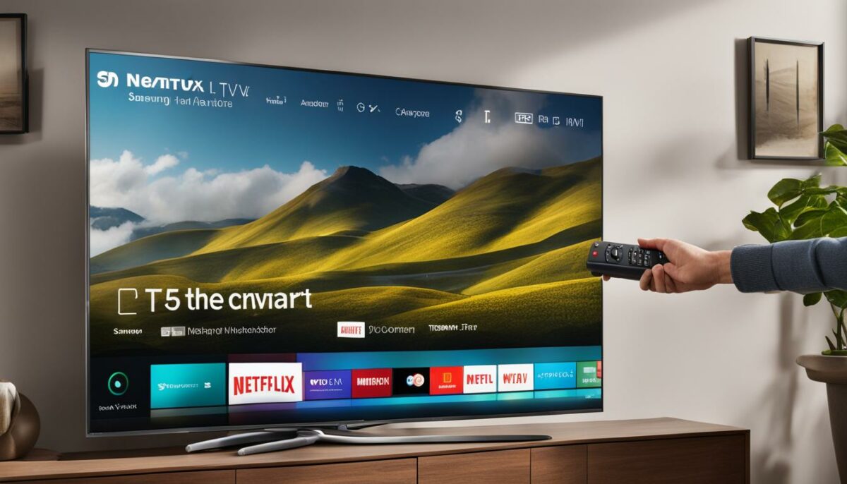 Netflix app installation on Samsung Smart TV