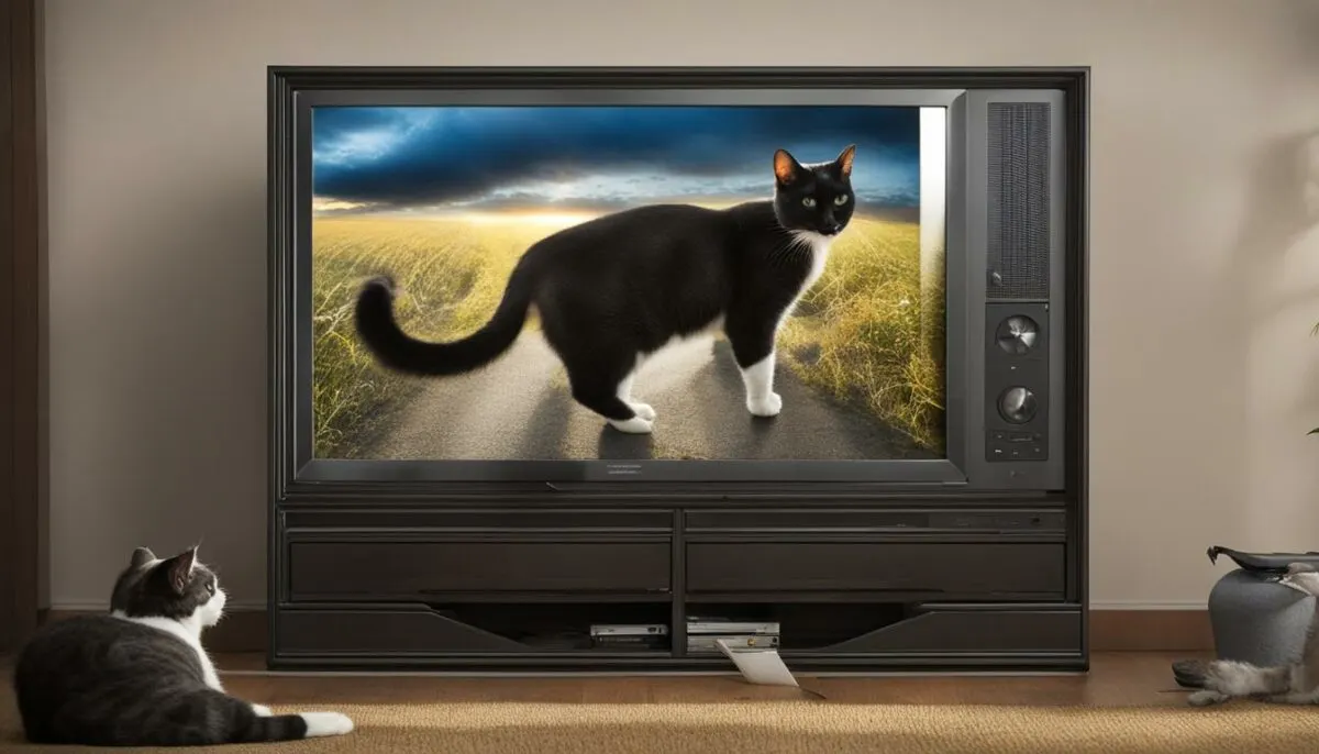 Risks of Cats Attacking TV Screens