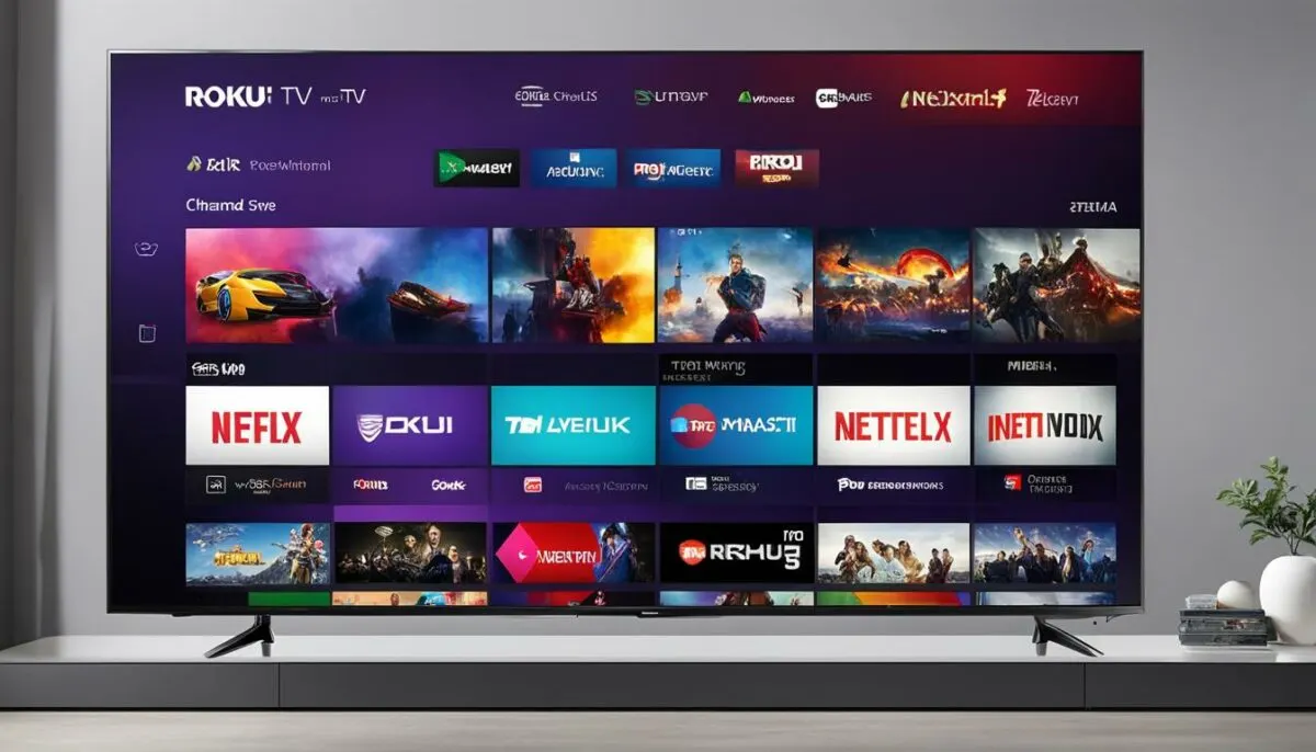 Samsung TV with Roku