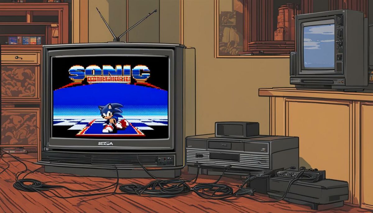 Sega Genesis on TV