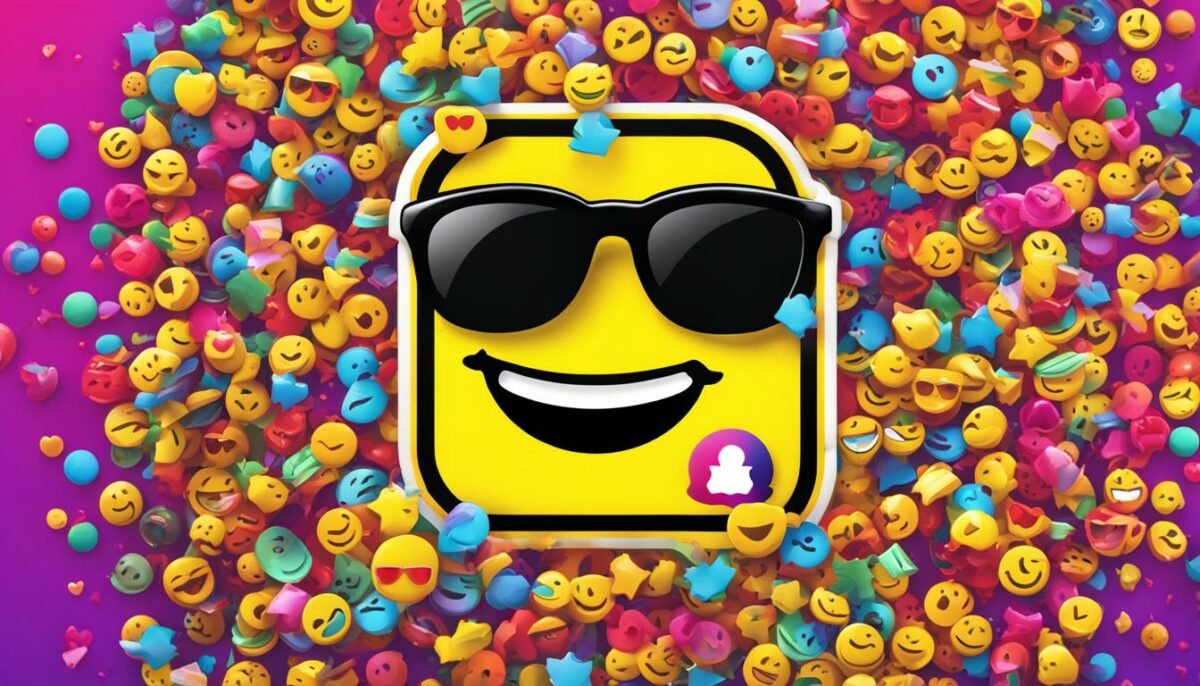 Snapchat Smiling Face with Sunglasses Emoji