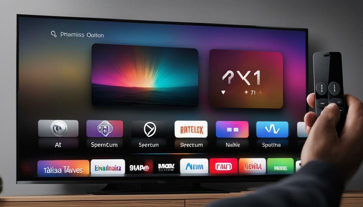 Spectrum App on Apple TV