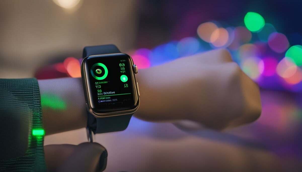apple watch led light options