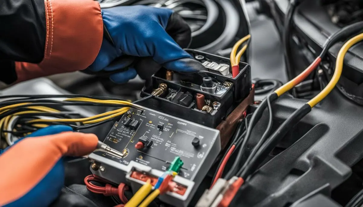 car audio capacitor charging precautions