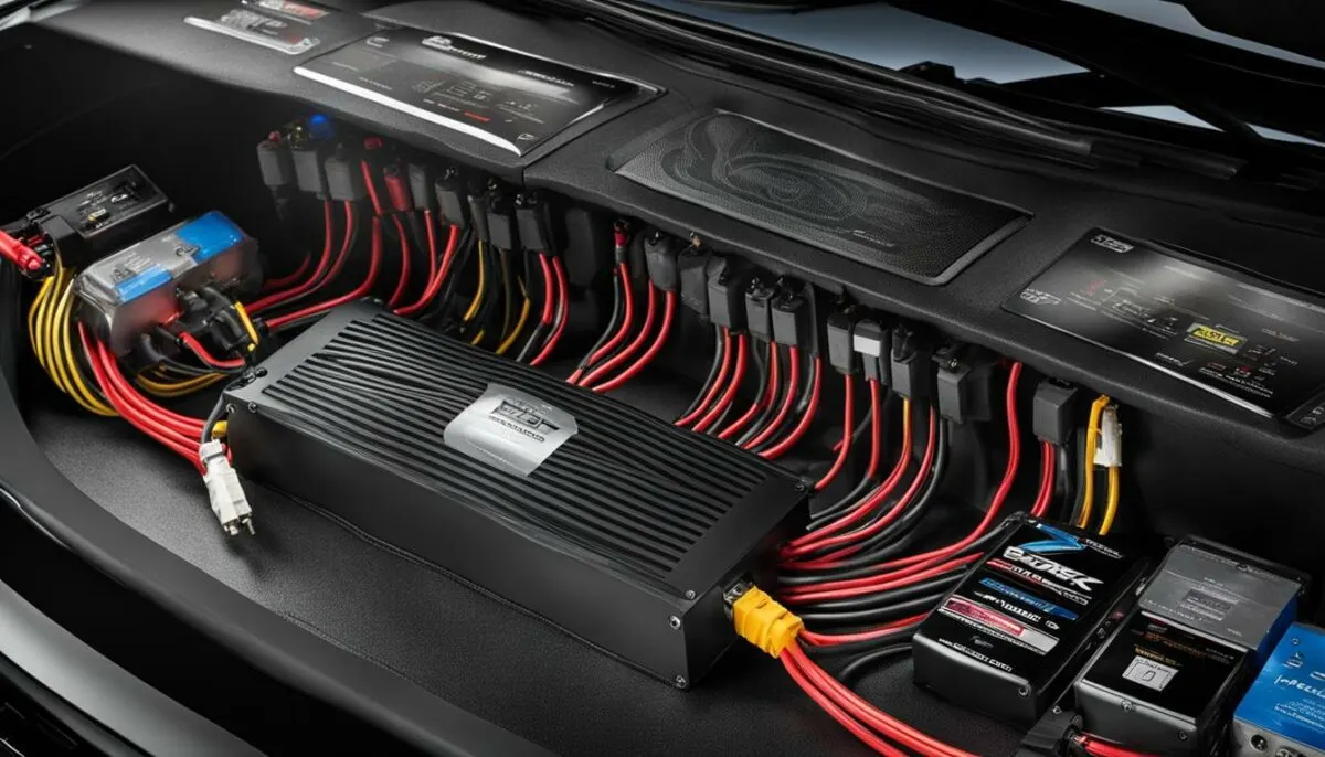 car audio lithium battery wiring