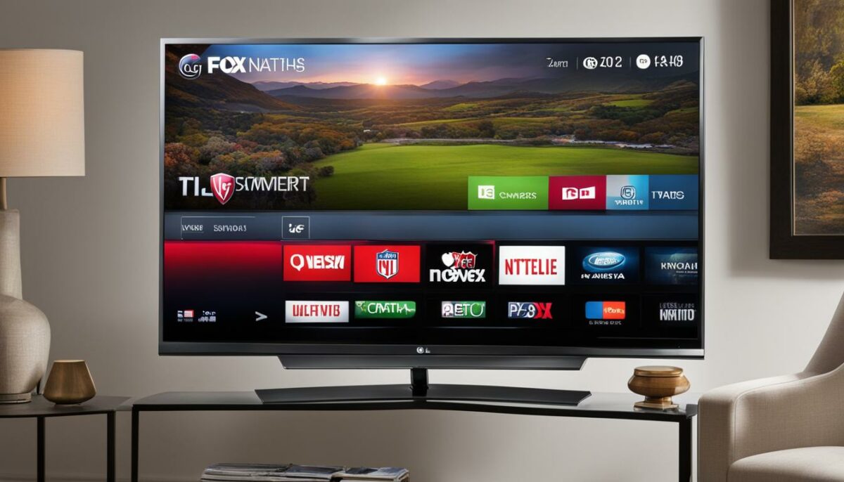 fox nation streaming on LG smart TV