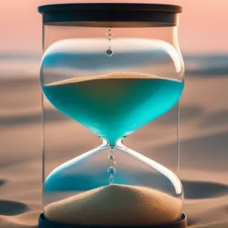 hourglass on snapchat