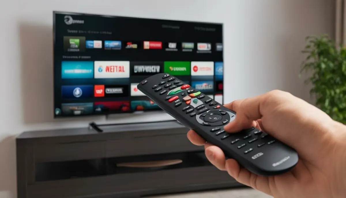 how to connect a universal remote to a smart tv