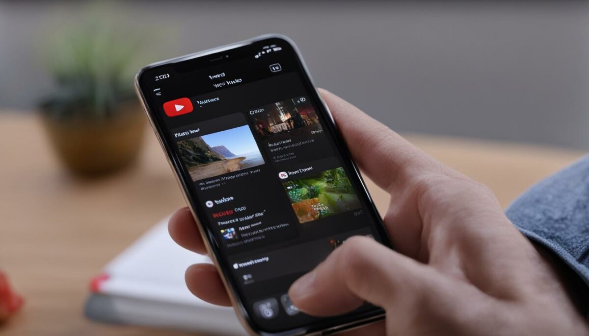 how to make youtube smaller on iphone