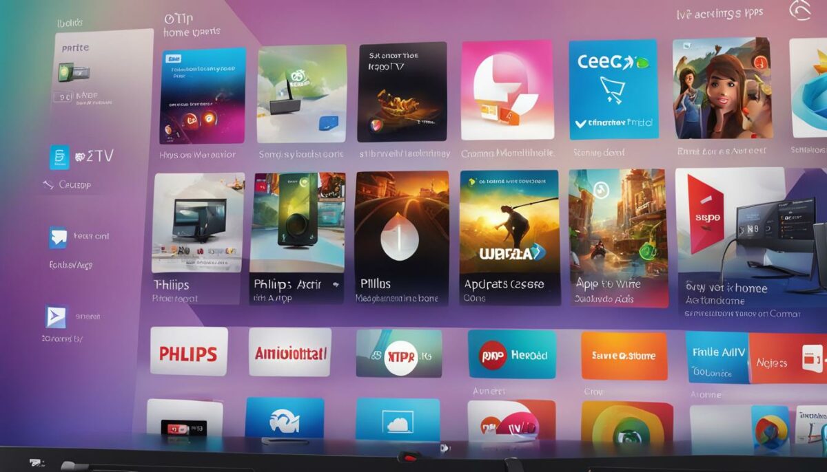 how to update apps on philips smart tv