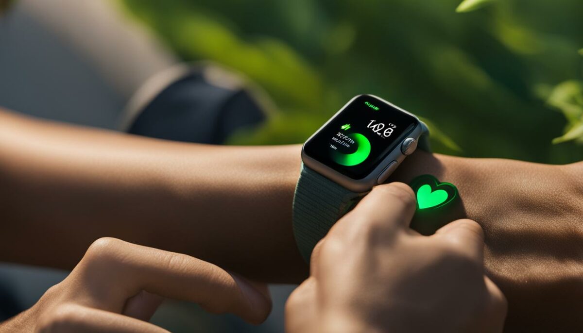 how to use green lights on apple watch