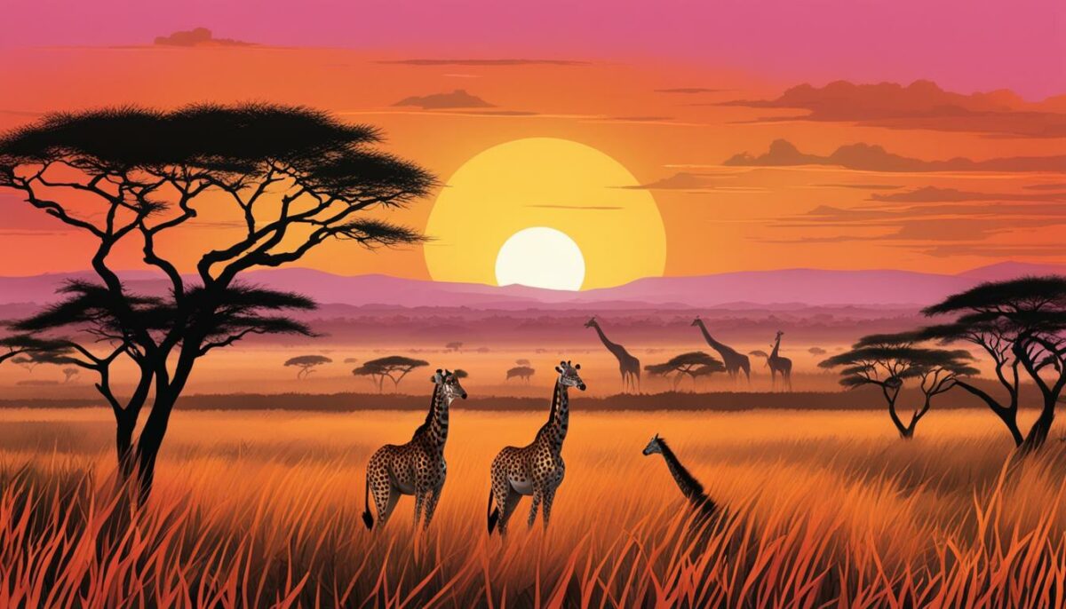 safari animal print background