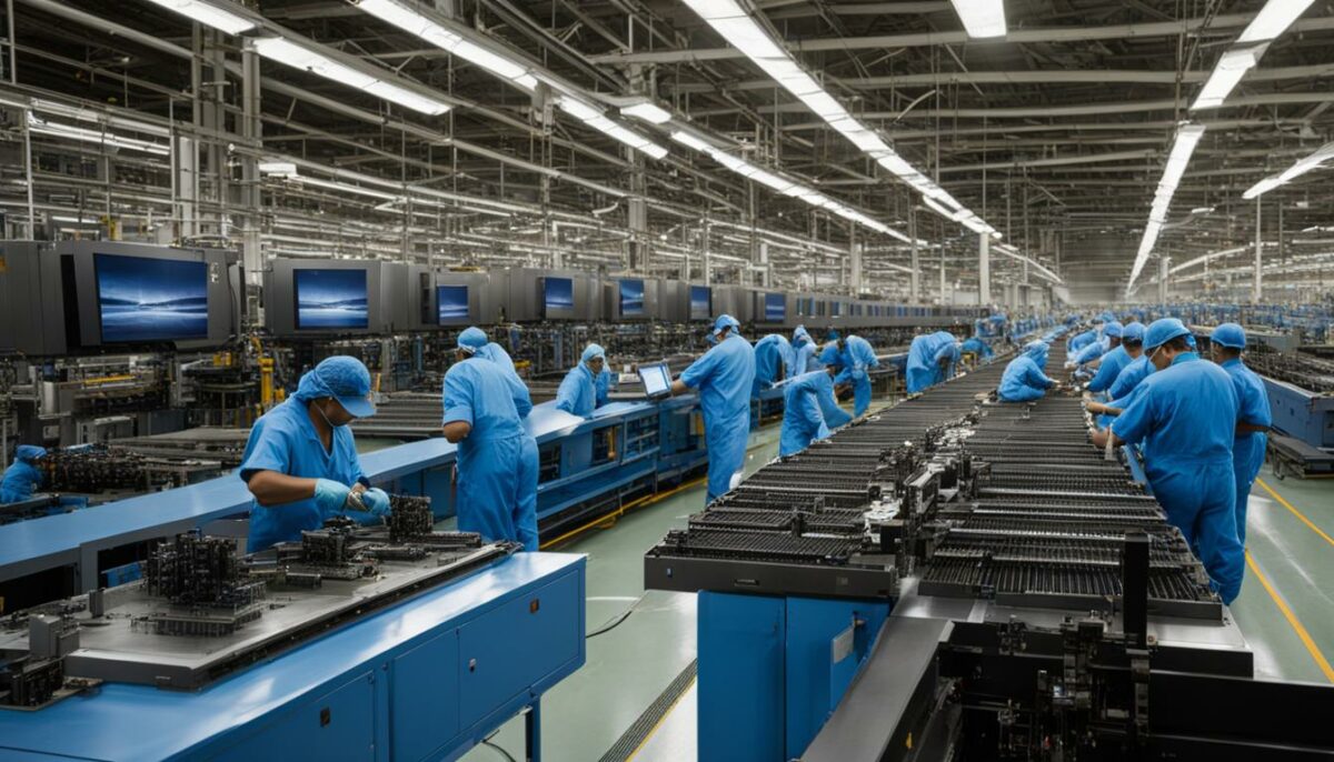 sony tv manufacturing sites