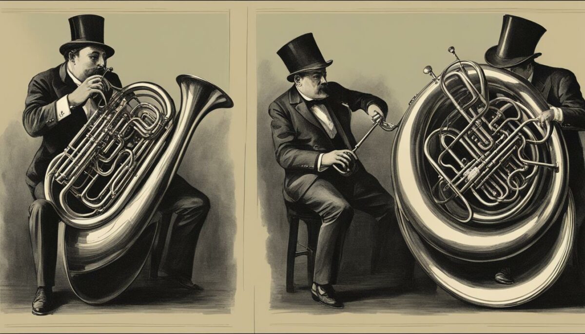 sousaphone vs tuba playing techniques