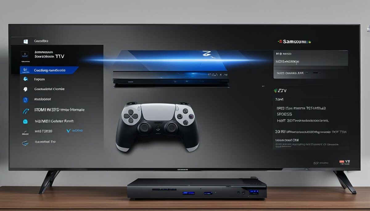 PS5 to Samsung Smart TV Connect
