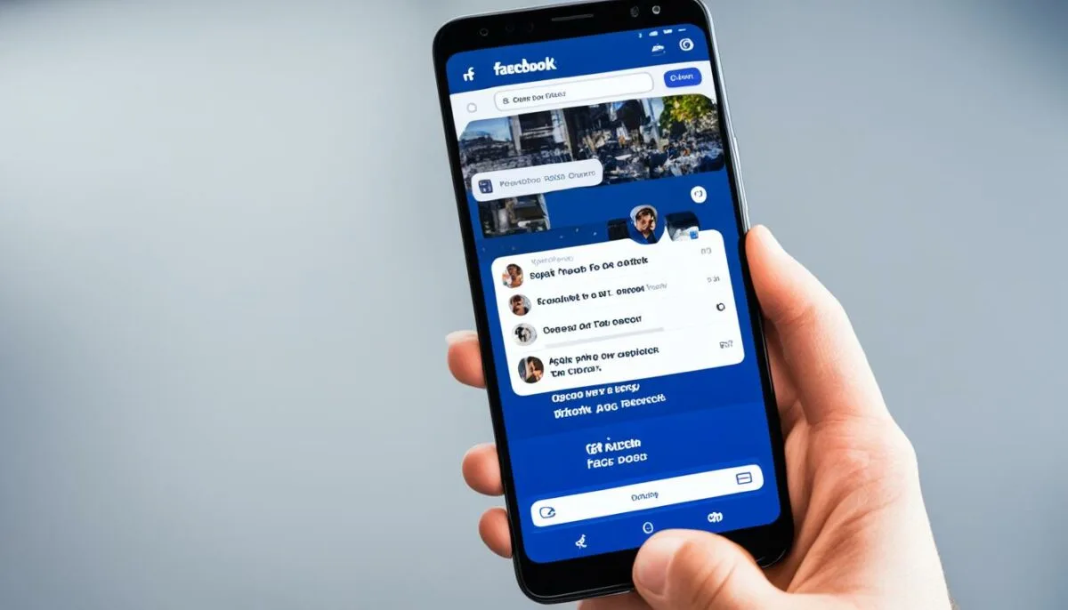 find drafts on Facebook for Android