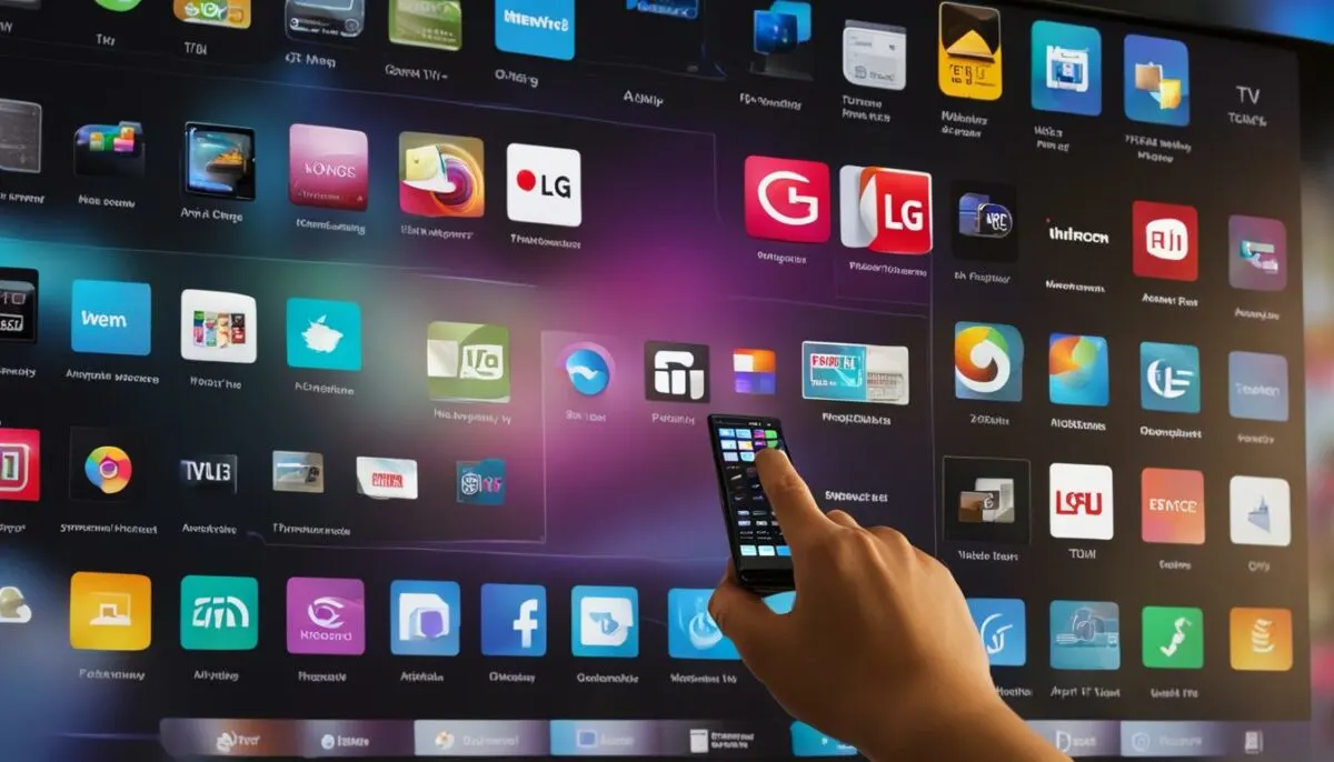 installing apps on LG smart tv