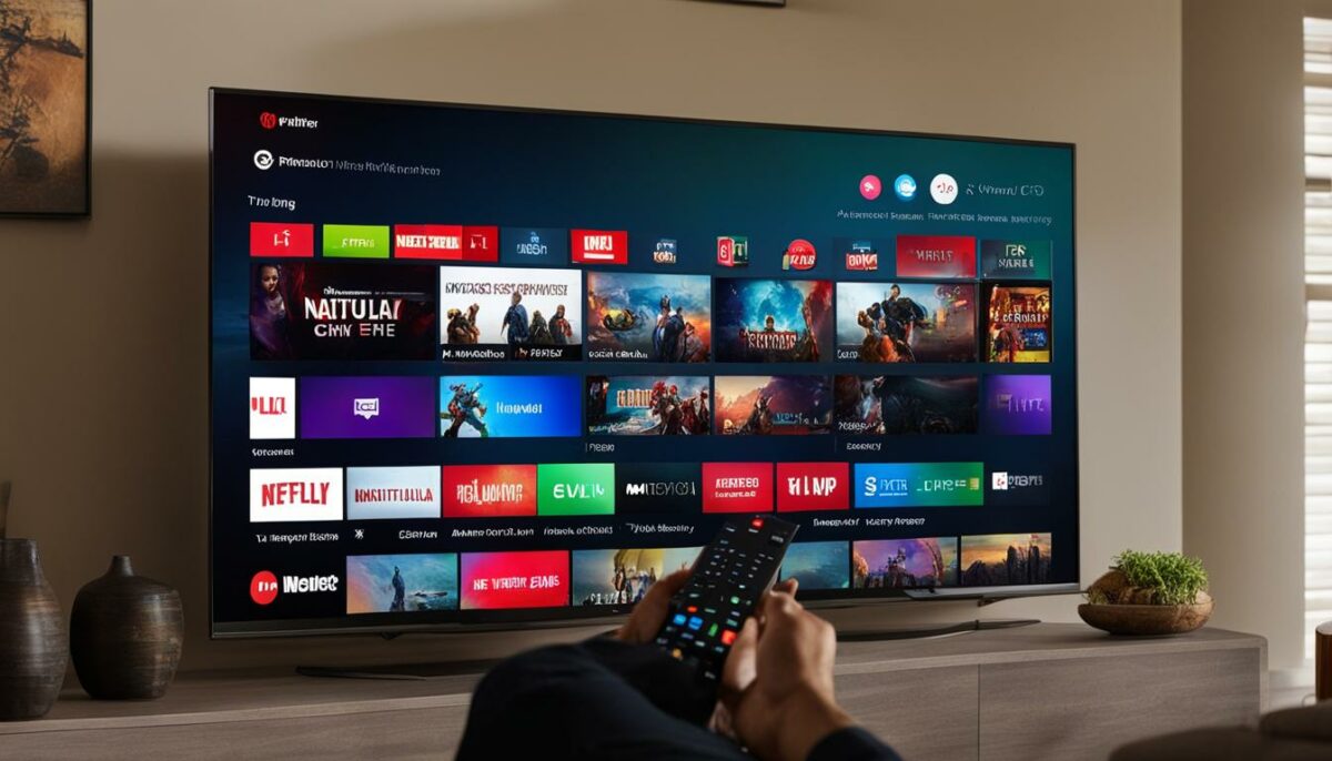 viewing apps on LG smart tv