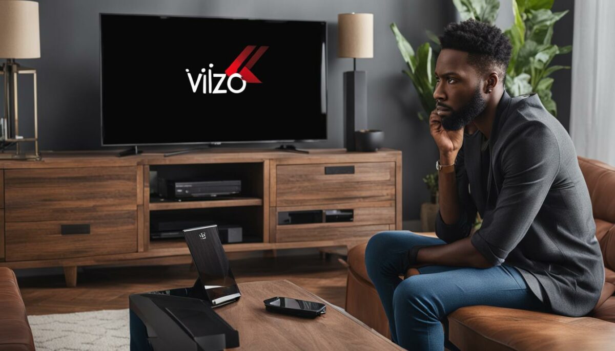 vizio smart tv won't connect to wifi