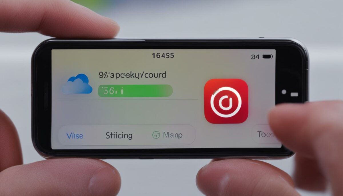 disable iCloud backup on iPhone