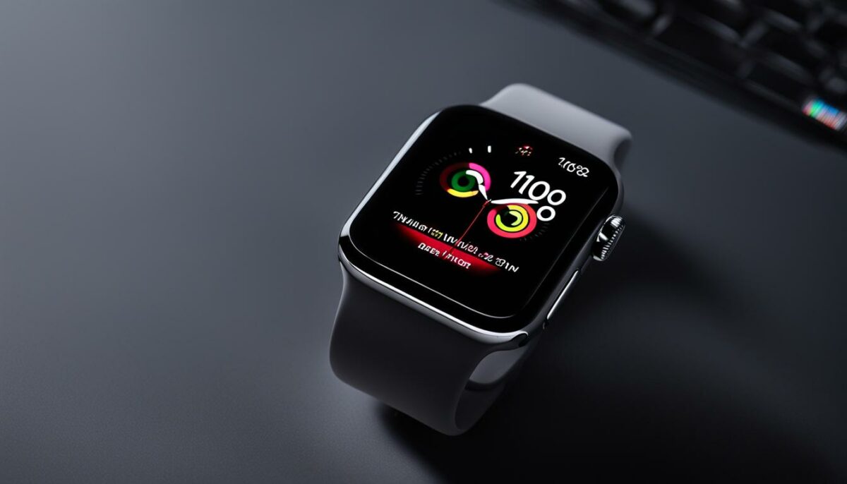 red lights on apple watch