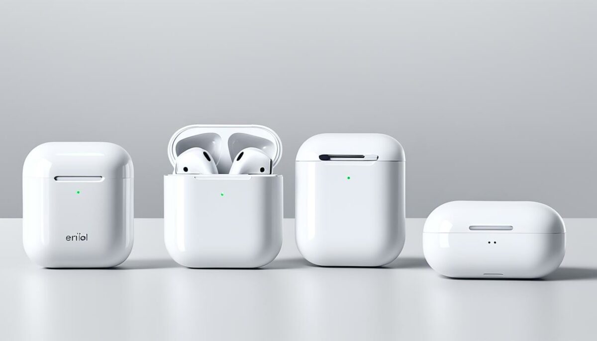 Different AirPods models