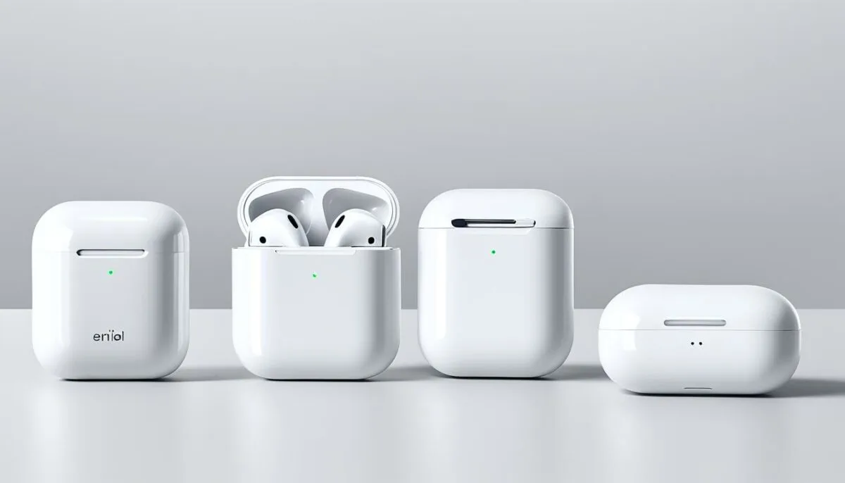 Different AirPods models