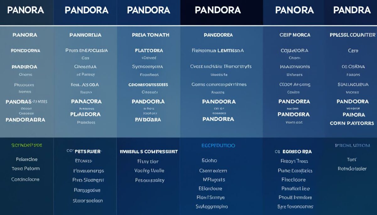 Pandora Music Comparison