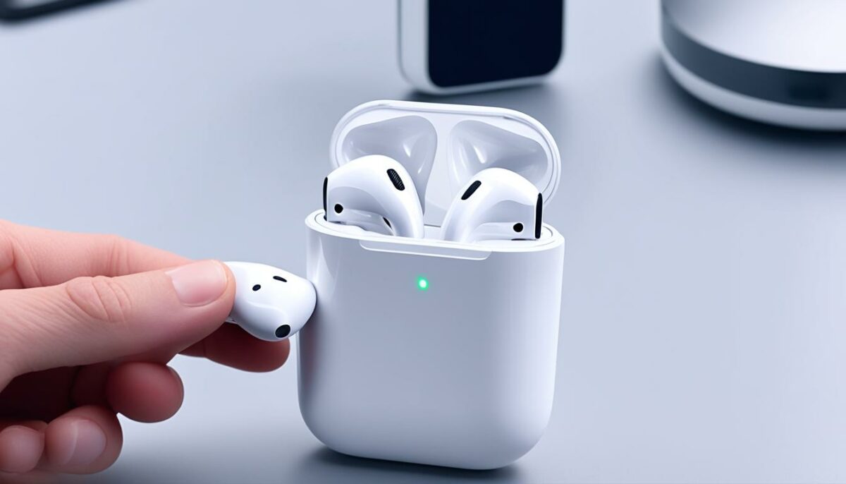 Return AirPods to factory settings