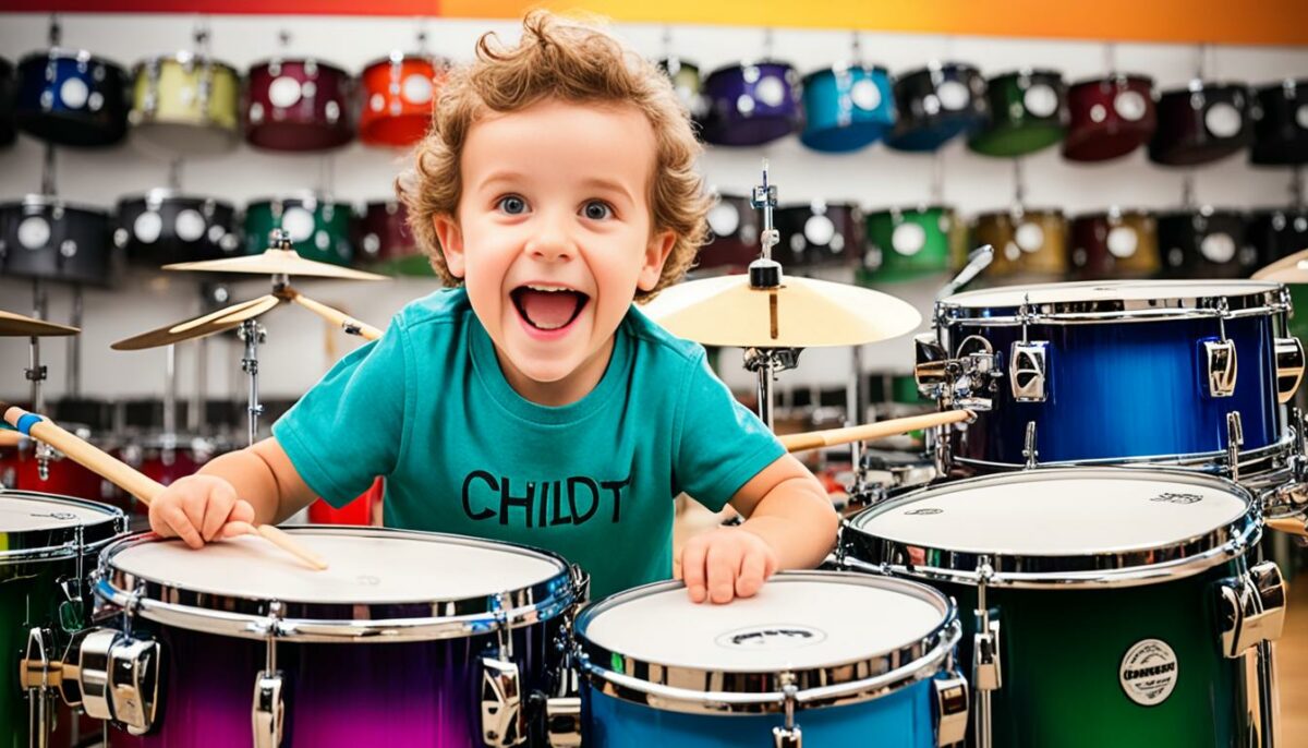 choosing the right drum set for kids