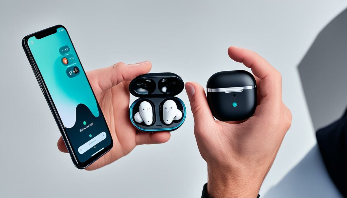 Galaxy Buds pairing with iPhone