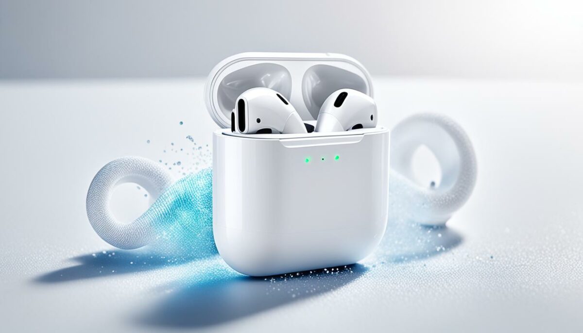clean AirPods for better sound