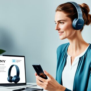 how to pair Sony wireless headphones to Windows iOS Android